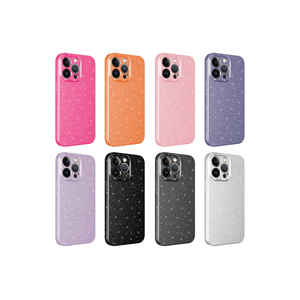 Funda de Silicona Blanca con Purpurina de Lujo para Teléfono, con Ranura para Tarjetas, para iPhone 12 Pro, 11 Pro, XS, 7 Plus, 14 Plus - Estilos Elegantes INS - Product Image 2