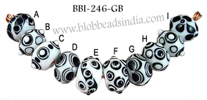 Bracelets de perles de verre de Murano Perles de verre en vrac pour la conception de bracelets uniques Bracelets de perles de verre au chalumeau faits à la main - Product Image 6