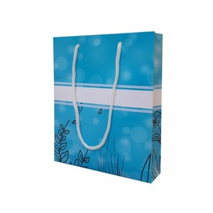 Coffret cadeau 245Mavi-Mevlid, livre Yasin-i Erif de 128 pages, boîte en carton bleu 12x16cm, chapelet parfumé à la rose - Product Image 5