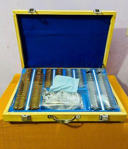 225 thử nghiệm ống kính thủy tinh đặt hộp kiểm tra mắt với khung thử nghiệm có thể điều chỉnh và nhẹ với hộp gỗ - Product Image 2