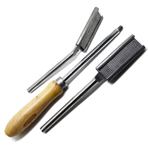 Escofina de flotador dental para caballos, herramientas veterinarias rectas y angulares de doble punta, Instrumentos dentales equinos - Product Image 2