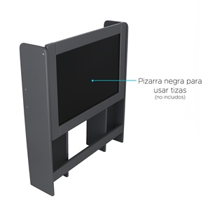 WELL HOME Mesas infantiles Mesa plegable con pizarra gris - Product Image 5