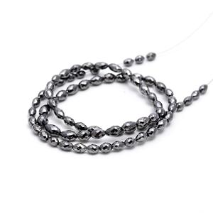 Cuentas facetadas de diamante negro Lustre LD, auténticas, naturales, sueltas, para la fabricación de joyas, piedras con certificación de terceros - Product Image 1