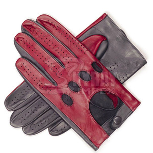 Gants de conduite de qualité supérieure en cuir de vachette Gants de conduite confortables Gants de conduite de qualité supérieure - Product Image 1