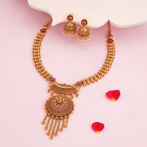 Antique Amethyst <b>Necklace</b> with 190689 for Wedding Occasions - Product Image 2