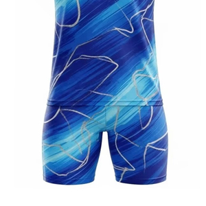Nouveaux ensembles d'uniformes de volley-ball unisexes pour adultes, personnalisables, à séchage rapide, impression numérique, 100% polyester, kits de volley-ball d'équipe, 280g DANZY SPORTS - Product Image 4