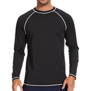 Camiseta personalizada de manga larga MMA Rash Guard, ropa deportiva de secado rápido con bajo MOQ, precio competitivo, etiqueta privada OEM ODM - Product Image 1