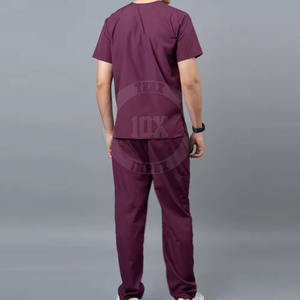 Conjunto de traje médico de algodón 100%, traje médico de uso hospitalario, traje médico de alta calidad - Product Image 2