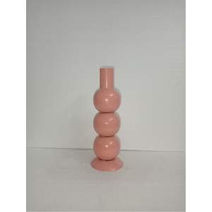 Jarrón de Flores Esférico Apilado Rosa al por Mayor, Jarrón Decorativo de Arte Moderno para Bodas, Eventos, Hoteles, Decoración del Hogar, Centro de Mesa Minimalista - Product Image 1