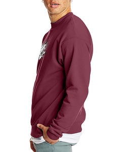 Sweat-shirts à col rond sur mesure Logo personnalisé Conception Hoodies Broderie Bouffante Impression Pull Over Sweat Shirt - Product Image 4