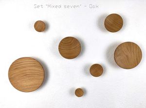 Juego de ganchos de madera para puerta de vestidor de casa, gancho de pared de nogal, moderno, hecho a mano, decorativo, mango de cocina - Product Image 2