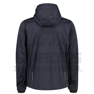 Chaqueta de concha suave transpirable para hombre, venta al por mayor, chaqueta a prueba de agua de alta calidad, hecha de fábrica, chaqueta suave impermeable, OEM - Product Image 3