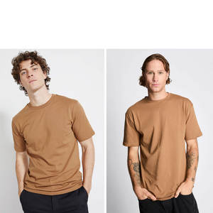 Pro Club T-shirt à col rond à manches courtes en coton lourd pour homme T-shirt en coton surdimensionné unisexe en coton lourd à col rond - Product Image 4