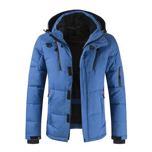 แจ็กเก็ตทรงพองมีฮู้ดสำหรับผู้ชายเสื้อผ้าสำหรับฤดูหนาว - Product Image 3