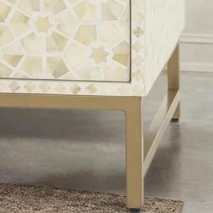 Mueble Decorativo de Consola con Cajones de Almacenamiento con Incrustaciones de Hueso Hecho a Mano Más Vendido para Espacios de Vida a Precio de Descuento - Product Image 4