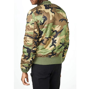 Chaqueta Bomber de Camuflaje de Invierno 2025, Nueva, al por Mayor, de Alta Calidad, con Cuello Alto, Logotipo Personalizado, Chaqueta de Moda de la Mejor Calidad para Hombre - Product Image 5