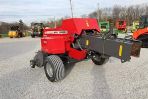 Mini Motor & Gearbox Hay <b>Baler</b> Machine Grass Round <b>Baler</b> High Productivity for Sale - Product Image 2