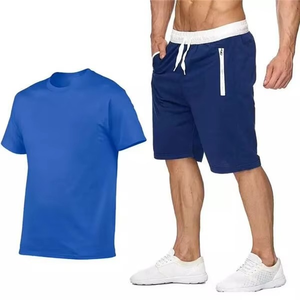 Conjunto Deportivo de Verano para Hombre, 2 Piezas, Camiseta y Pantalones Cortos - Product Image 3
