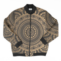 La última chaqueta de bombardero con cremallera para hombre, diseño de moda personalizable con características transpirables, impresión por sublimación al por mayor