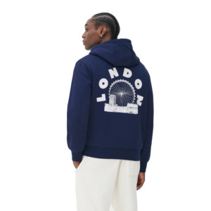 Sweat-shirt à capuche unisexe pour homme en gros, imprimé, 100% coton, molleton lourd, sweat-shirt d'hiver - Product Image 4