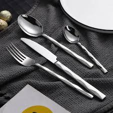 Luxury Stainless Steel Cutlery Set used at kitchenware and dinnerware with high quality metal used and purely handmade - Product Image 2