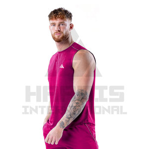 เสื้อกล้ามผู้ชายสำหรับผู้ใหญ่สวมใส่ในฟิตเนสสวมใส่สบายและระบายอากาศได้ดี - Product Image 5