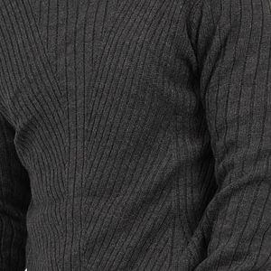 เสื้อสเวตเตอร์คอกลมสำหรับผู้ชายเสื้อสเวตเตอร์คอกลมผ้าโพลีเอสเตอร์คอตตอนผสมดีไซน์ว่างเปล่าสำหรับฤดูหนาวออกแบบได้ตามต้องการ - Product Image 6