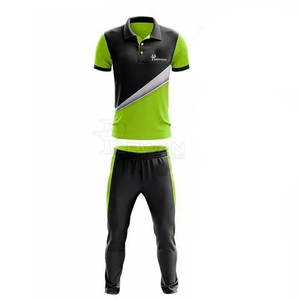 2025 respirant personnalisé de haute qualité léger vêtements de sport demi-manches uniforme de cricket - Product Image 2