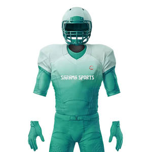 Uniforme de football américain respirant en polyester 100% dernier conçu à un prix raisonnable bas quantité minimale de commande vêtements de football américain - Product Image 3