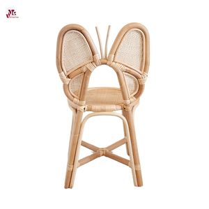 Modern Rattan Kid's Dining <b>Chair</b> Rattan Lounge <b>Chair</b> Kid's Flower Armchair Rattan <b>Vintage</b> Kid's Furniture - Product Image 4