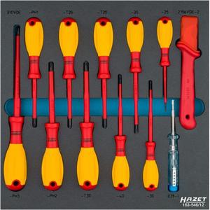 Juego de Destornilladores con Aislamiento Protector Hazet 1000V, 12 Piezas - Product Image 1