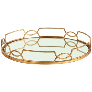 Home Restaurant Size Stainless Steel <b>Gold</b> Finishing Food Serving <b>Tray</b> - Product Image 4
