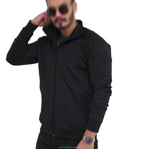 Ropa deportiva de diseño personalizado, chándales de entrenamiento para hombre, conjunto de joggers, ropa de entrenamiento sólida para correr de invierno con cremallera, chándal - Product Image 2