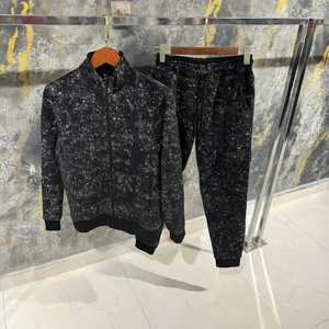 Conjunto Deportivo Casual para Hombre, Transpirable, Ligero, Elástico en Cuatro Direcciones, Antibacteriano, Chaqueta y Pantalones Jogger - Product Image 4