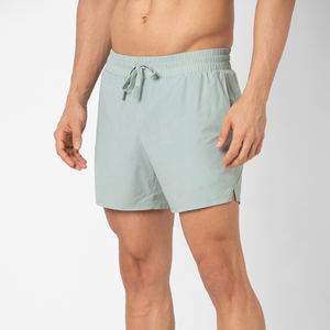 2025 Premium <b>Men's</b> <b>2</b>-<b>in</b>-<b>1</b> Casual Solid Running <b>Shorts</b> Custom Workout Gym Sports <b>Shorts</b> Lining Pocket for Fitness Training - Product Image 3