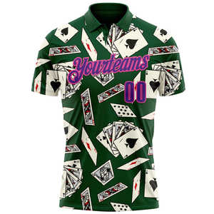 เสื้อโปโลแขนสั้นสำหรับผู้ชายเสื้อตาข่ายโพลีเอสเตอร์แบบแห้งเร็วสำหรับเล่นกีฬาแบบระเหิดคอใน100% - Product Image 6