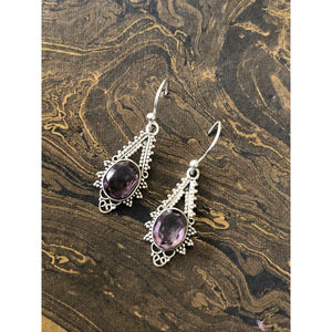 ต่างหูอะมีทิสต์ทรงหยดน้ำคลาสสิก (4.2 กรัม) รูปหัวใจประดับเพชร มุก โรสโกลด์ แพลตตินั่ม สำหรับงานแต่งงาน ของขวัญ - Product Image 1