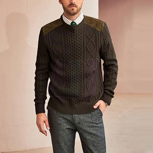 Suéteres Modernos para Hombre de Invierno, Tejido Cómodo y Transpirable, Diseñados para un Estilo Casual, Cálidos, Duraderos para Uso Diario, con Logotipo Frontal - Product Image 3