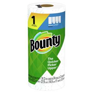 Toallas de Papel Bounty Quick-Size, Blancas, 8 Rollos Triples Familiares = 27 Rollos Regulares - Product Image 6