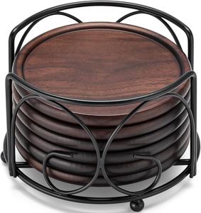 Sous-verre en bois tendance pour le bureau et le restaurant, motif branche d'arbre, populaire pour la cuisine - Product Image 5