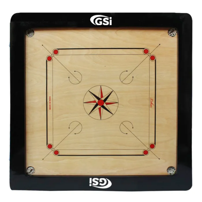 Wholesale wooden board carrom game Wooden Carrom Board 35 x 35 Inch Strike and Pocket Game with coins and striker