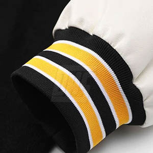 แจ็กเก็ตเลตเตอร์แมนดีไซน์แบบกำหนดเองแจ็กเก็ตฤดูหนาวคุณภาพสูง - Product Image 4