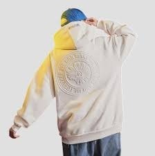 Sudadera con capucha de algodón en relieve Sudadera con capucha de algodón de gran tamaño en relieve 3D Sudadera con capucha en relieve personalizada - Product Image 3