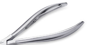 Nghia OMI luxe qualité professionnelle manucure pédicure ensemble haut de gamme en acier inoxydable pince à ongles beauté vernis AL-101C haut - Product Image 4