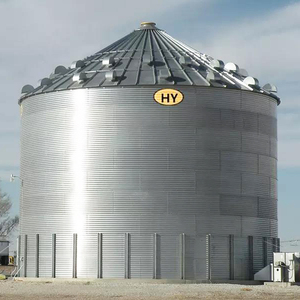 Ventas directas de fábrica, silos de grano de placa de acero galvanizado de 100-10000 toneladas para un almacenamiento eficiente de granos - Product Image 1