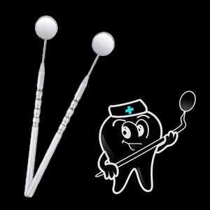 Espejos bucales para instrumentos quirúrgicos dentales más vendidos, espejo bucal de inspección Dental de acero inoxidable, espejo para limpieza de dientes - Product Image 5