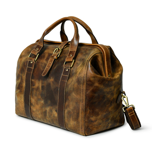 Dernière conception de sacs de sport d'extérieur en cuir véritable Nouvelle mode Sacs de voyage - Product Image 2
