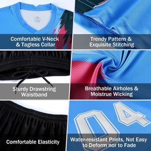 Personalizado de calidad superior 2025 de moda de fútbol desgaste uniforme de la camiseta de fútbol Jersey personalizado Jerseys Kit de fútbol - Product Image 2