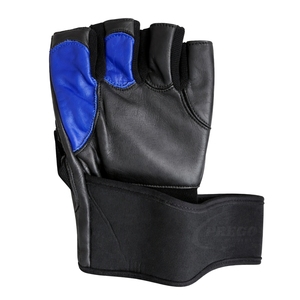 Custom PU Leather <b>Weight</b> Lifting <b>Gloves</b> Half Finger Gym <b>Gloves</b> with Wrist Wrap for Sports & Fitness Training Unisex - Product Image 1