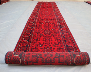 Large Hand Knotted Wool Oushak <b>Rug</b> High Quality Turkish Style Embroidered Abstract Design for Home Decor Living Office Work - Product Image 3